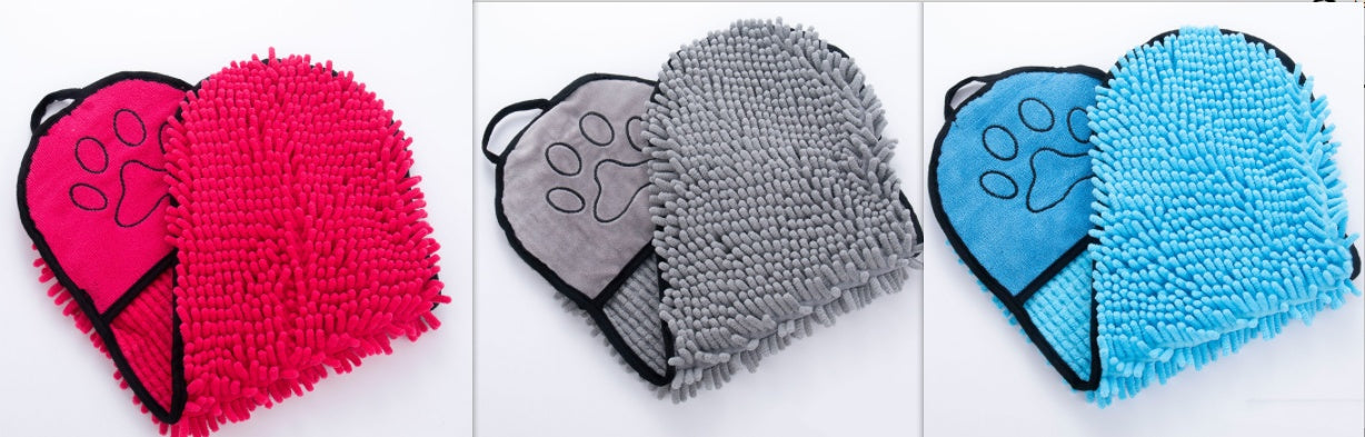 Super Absorbent Dog & Cat Bathrobe Towel Quick-Dry Pet Wrap