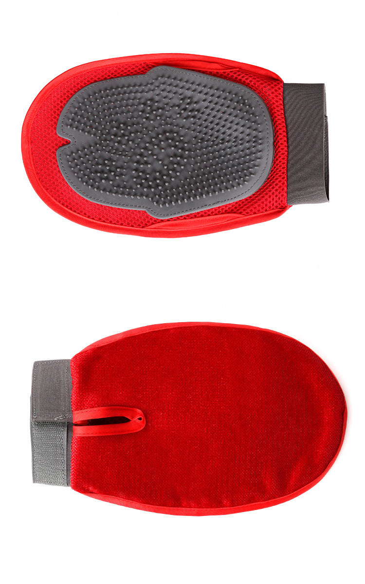 Premium Dog Grooming Massage Brush for Shedding & Bath Time