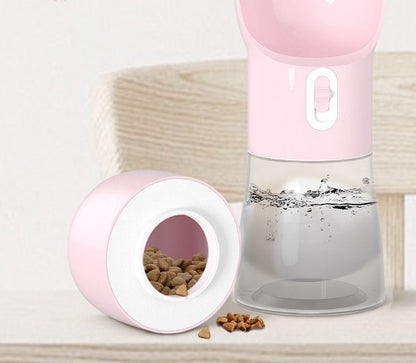 Portable Dog Water Bottle Dispenser for Travel & Outdoor Walks