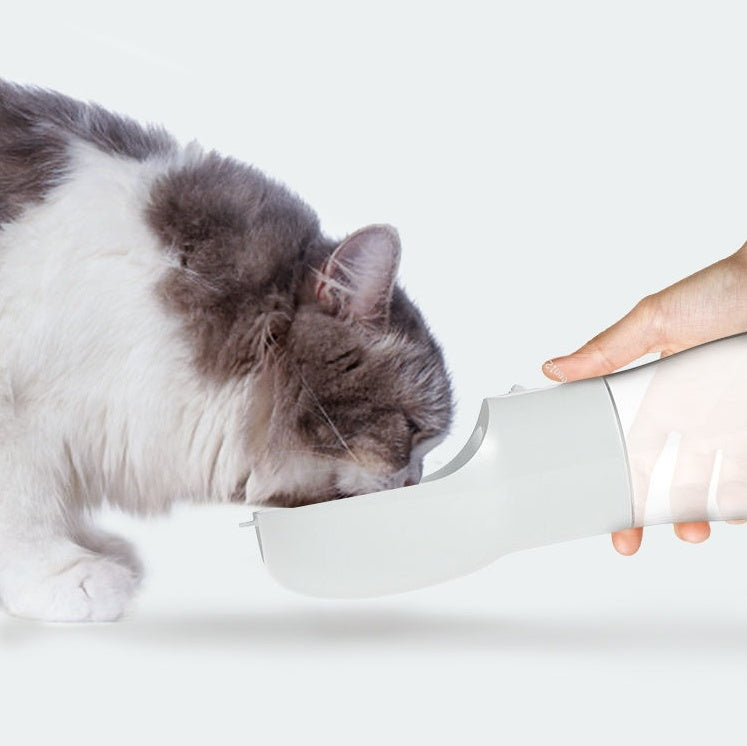 Portable Dog Water Bottle Dispenser for Travel & Outdoor Walks