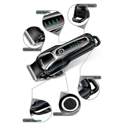Rechargeable Pet & Human Hair Clipper – Electric Grooming Trimmer