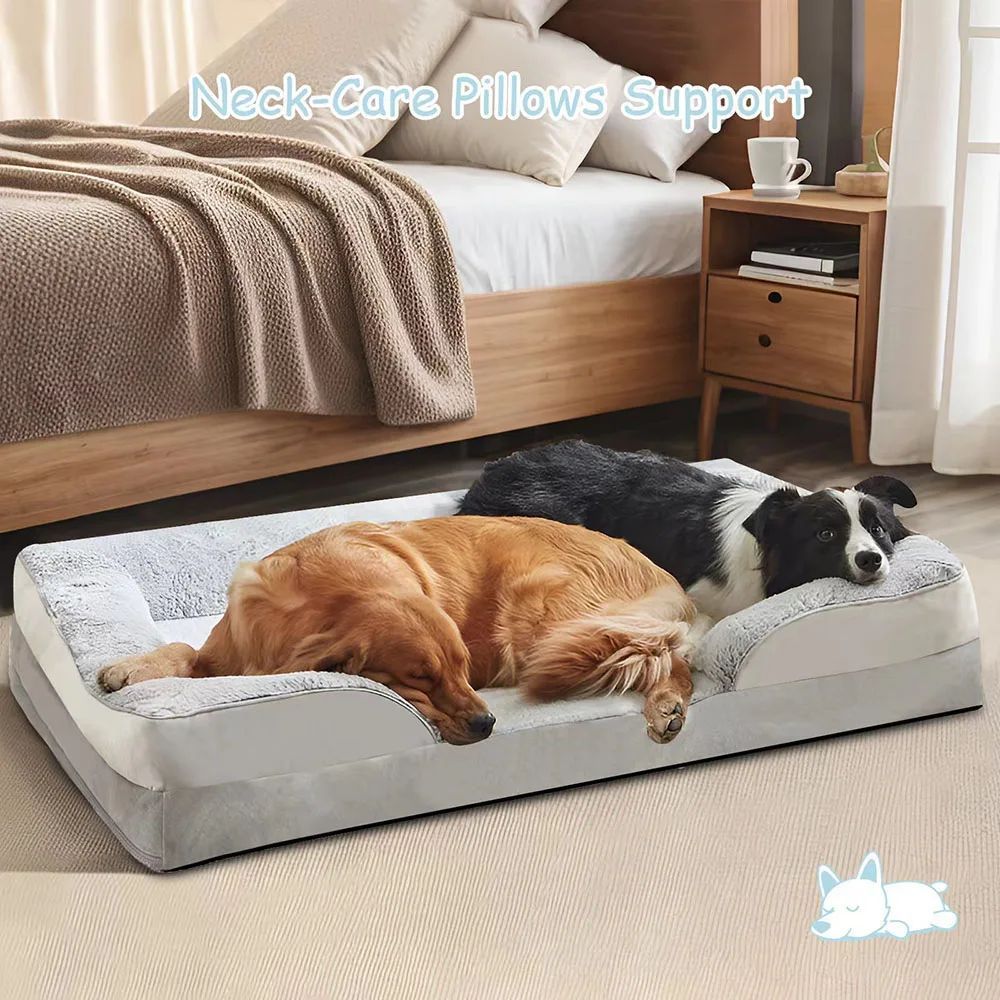 Waterproof Dog Bed Sofa Mat Soft Pet Blanket for Large Dogs & Cats