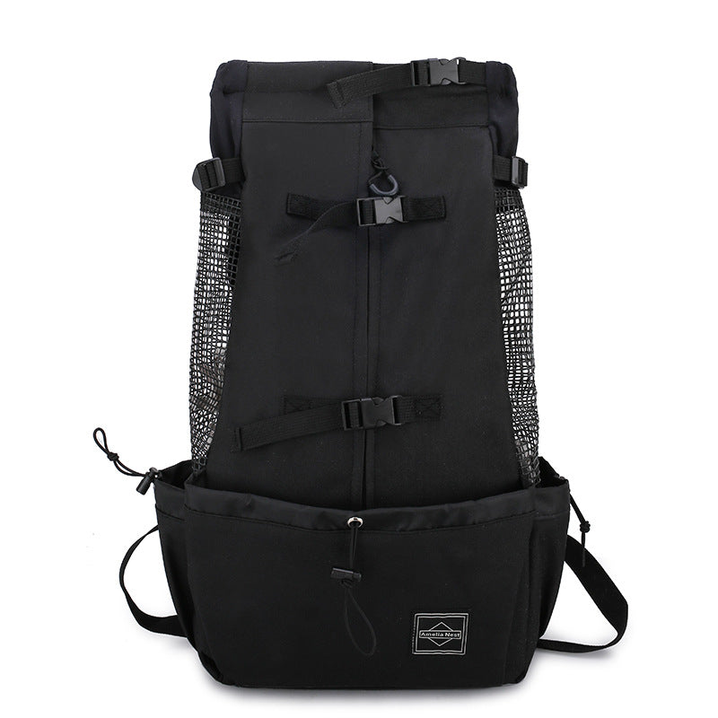Portable Dog Carrier Backpack Travel Bag for Small Pets Outdoor Use