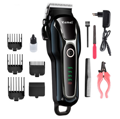Rechargeable Pet & Human Hair Clipper – Electric Grooming Trimmer