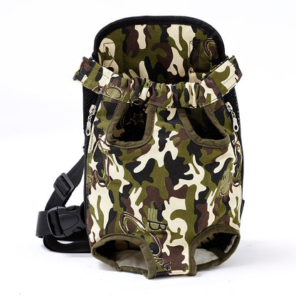 Breathable Pet Sling Carrier Bag Portable Chest Shoulder Travel Bag