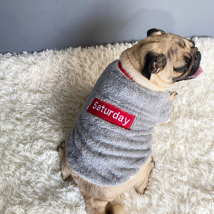 Cotton Dog Sweater Soft Warm Casual Pet Clothing for Small & Large Dogs