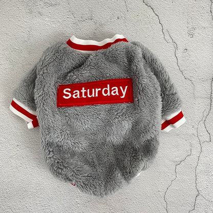 Cotton Dog Sweater Soft Warm Casual Pet Clothing for Small & Large Dogs