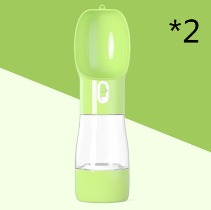 Portable Dog Water Bottle Dispenser for Travel & Outdoor Walks