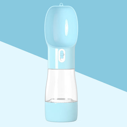 Portable Dog Water Bottle Dispenser for Travel & Outdoor Walks