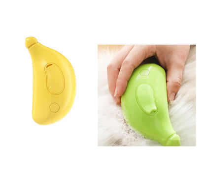 3-in-1 Pet Steam Brush for Cats & Dogs – Spray Massage Grooming Comb