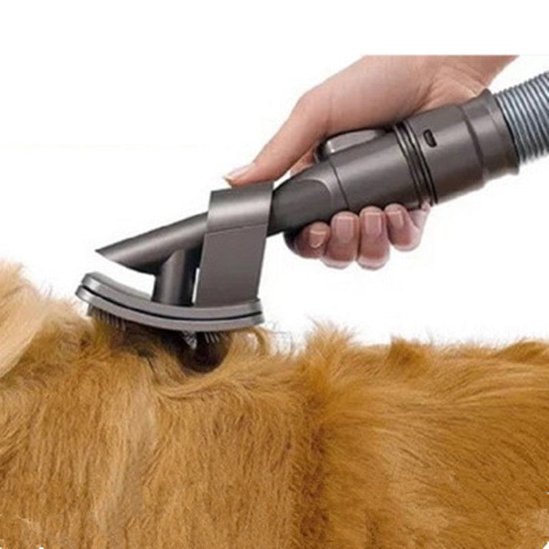 Pet Grooming Vacuum Brush Attachment for Dogs & Cats Hair Removal