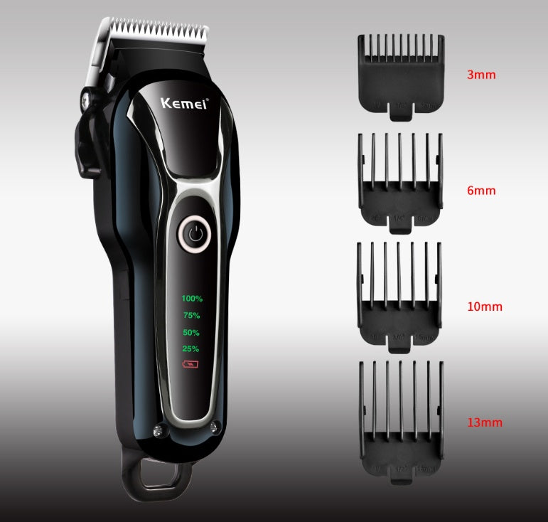 Rechargeable Pet & Human Hair Clipper – Electric Grooming Trimmer