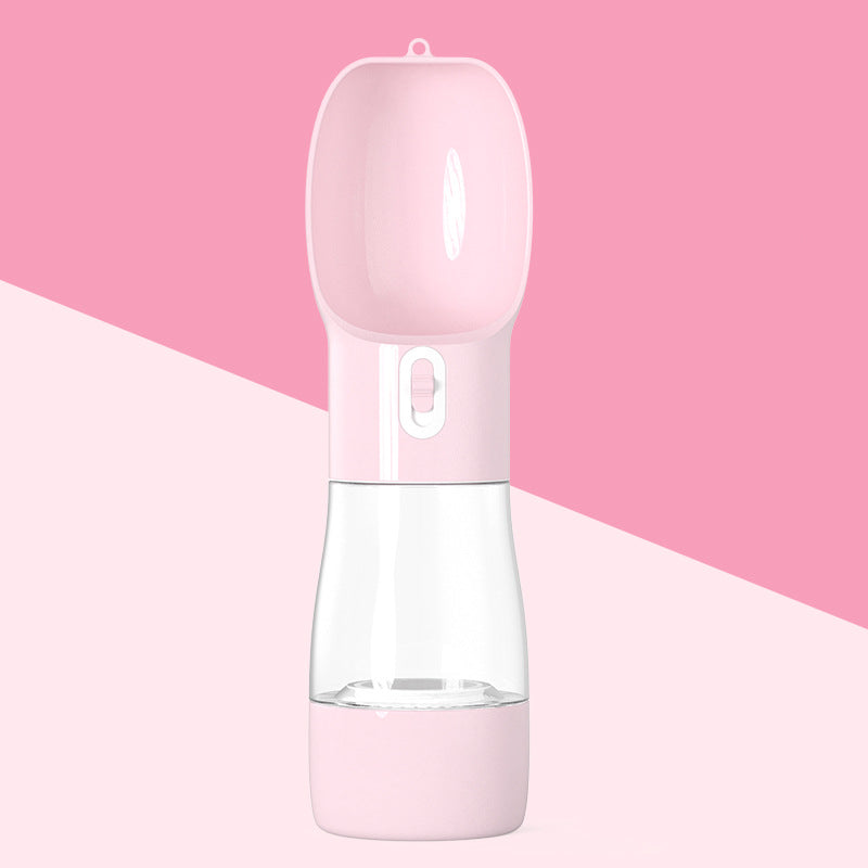 Portable Dog Water Bottle Dispenser for Travel & Outdoor Walks