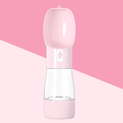 Portable Dog Water Bottle Dispenser for Travel & Outdoor Walks