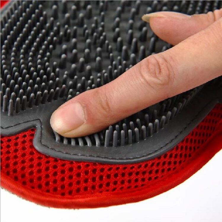 Premium Dog Grooming Massage Brush for Shedding & Bath Time