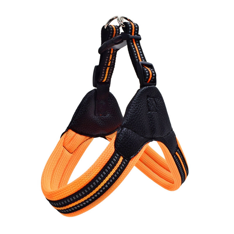 Reflective Dog Harness with Leash Adjustable No-Pull Mesh Vest