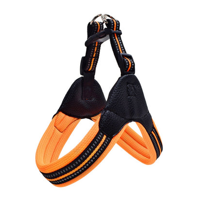 Reflective Dog Harness with Leash Adjustable No-Pull Mesh Vest
