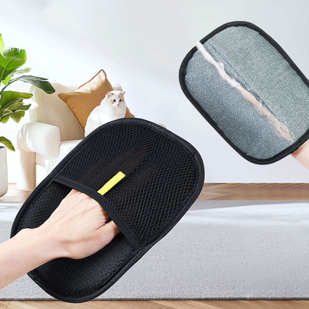 Pet Hair Remover Glove for Dogs & Cats – Deshedding Grooming Mitt