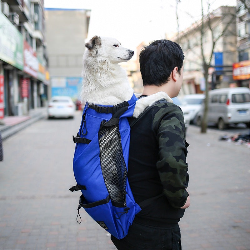 Portable Dog Carrier Backpack Travel Bag for Small Pets Outdoor Use