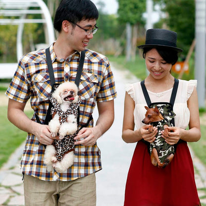 Breathable Pet Sling Carrier Bag Portable Chest Shoulder Travel Bag