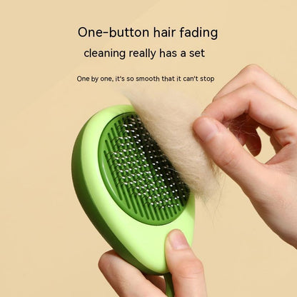 Avocado Pet Grooming Brush for Cats & Dogs – Hair Remover Comb