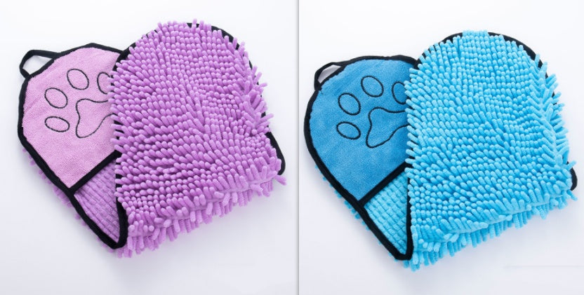 Super Absorbent Dog & Cat Bathrobe Towel Quick-Dry Pet Wrap