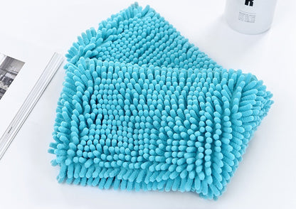 Ultra Absorbent Chenille Pet Towel for Dogs & Cats Bath Drying