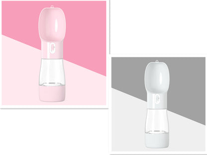 Portable Dog Water Bottle Dispenser for Travel & Outdoor Walks