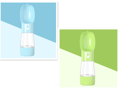 Portable Dog Water Bottle Dispenser for Travel & Outdoor Walks