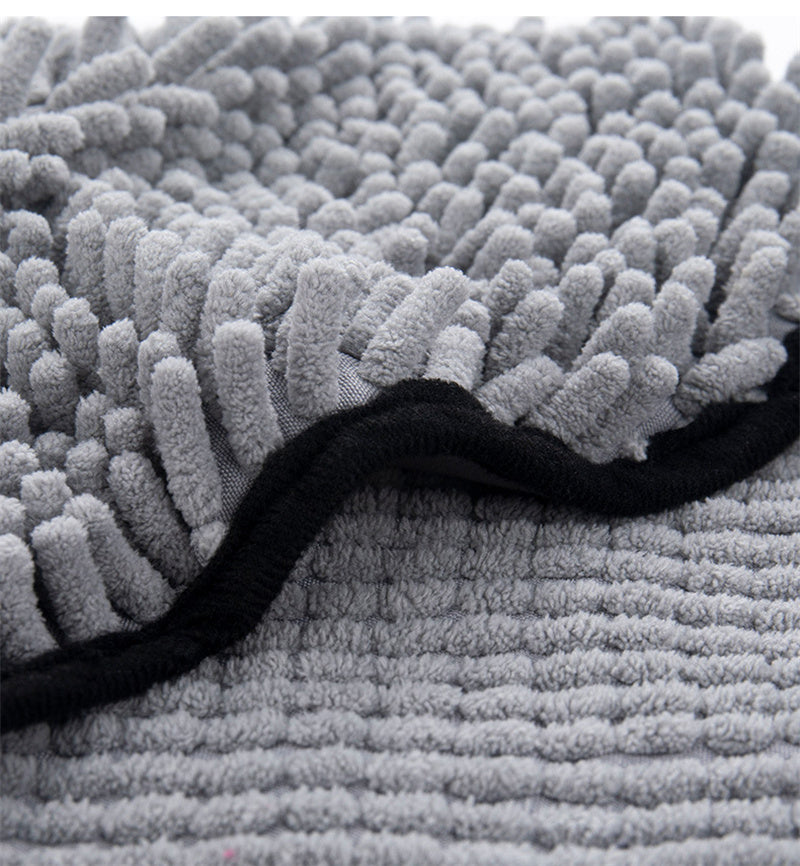 Super Absorbent Dog & Cat Bathrobe Towel Quick-Dry Pet Wrap