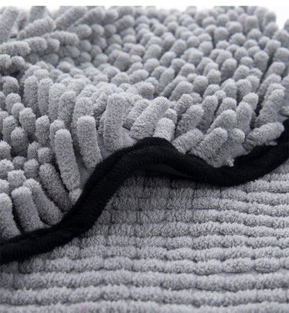 Super Absorbent Dog & Cat Bathrobe Towel Quick-Dry Pet Wrap
