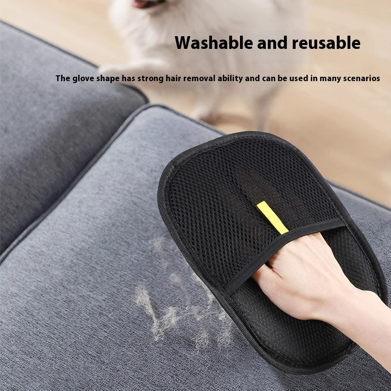 Pet Hair Remover Glove for Dogs & Cats – Deshedding Grooming Mitt