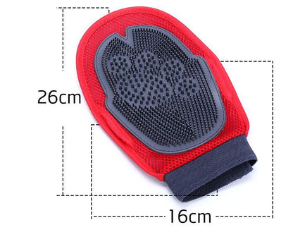 Premium Dog Grooming Massage Brush for Shedding & Bath Time