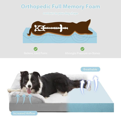 Waterproof Dog Bed Sofa Mat Soft Pet Blanket for Large Dogs & Cats